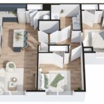 2 BD, 1BA unit to Breezeway